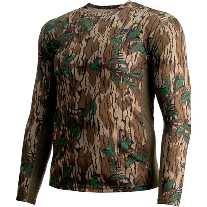 Blocker Finisher Turkey LS Performance Tee MO Greenleaf Medium