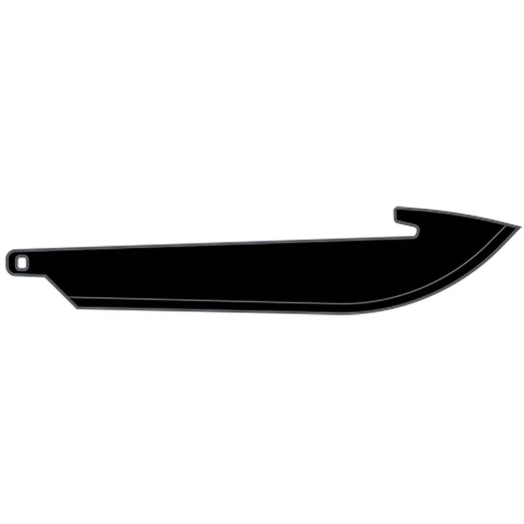 "Outdoor Edge 3.5"" Drop-Point Blade Pack Black, 6 Blades"