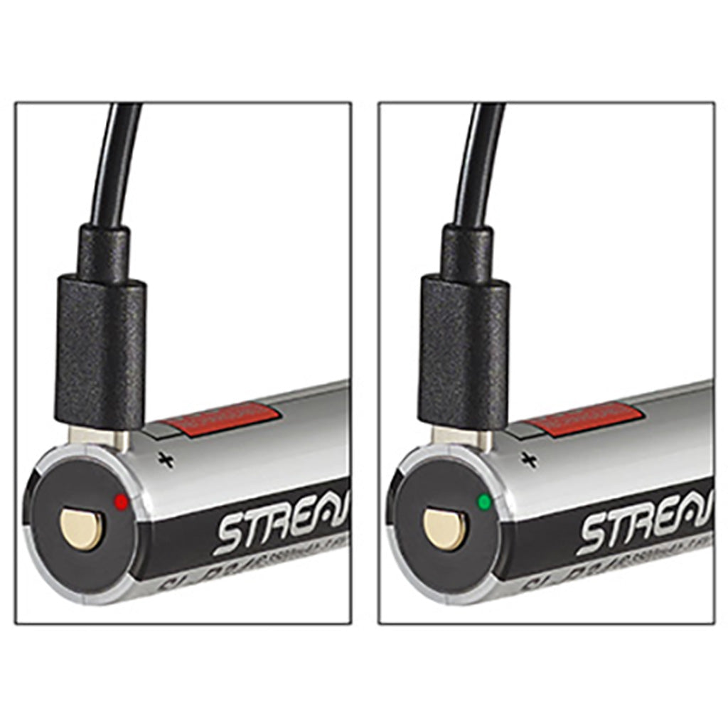 Streamlight Megastream Rechargeable USB Flashlight 1800 Lumen Adjustable w/Battery & Cable