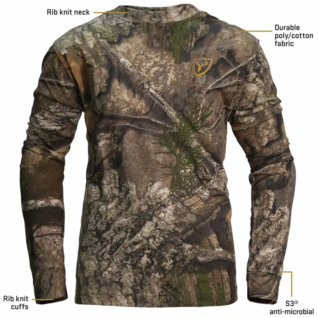 Blocker Youth Fused Cotton LS Shirt RT APX Youth X-Large