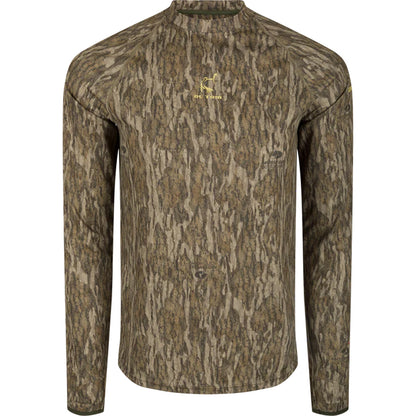 Drake Ol' Tom Mens Early Bird LS Performance Crew MO Bottomland XLarge