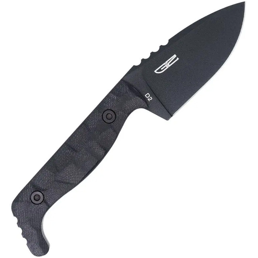 CobraTec Kingpin S Knife Fixed Blade Black