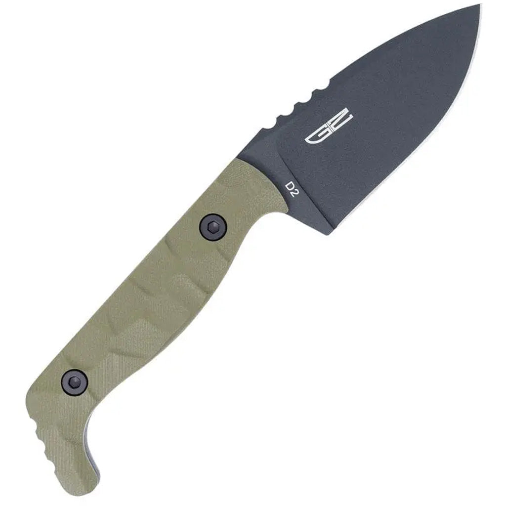 CobraTec Kingpin S Knife Fixed Blade OD Green
