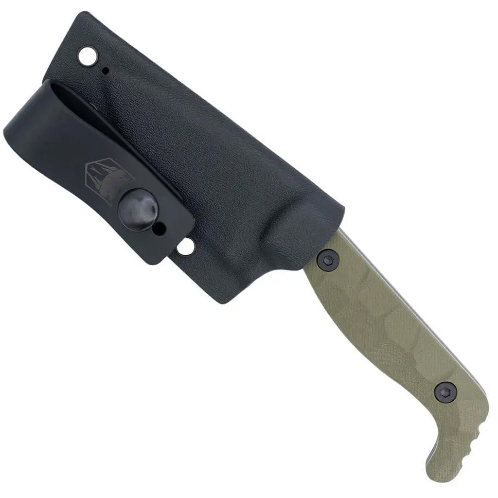 CobraTec Kingpin S Knife Fixed Blade OD Green