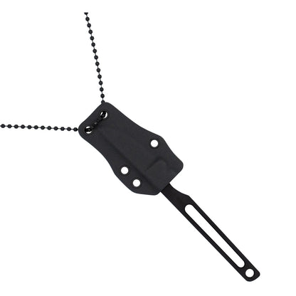 CobraTec Surgeon Knife Fixed Blade Black