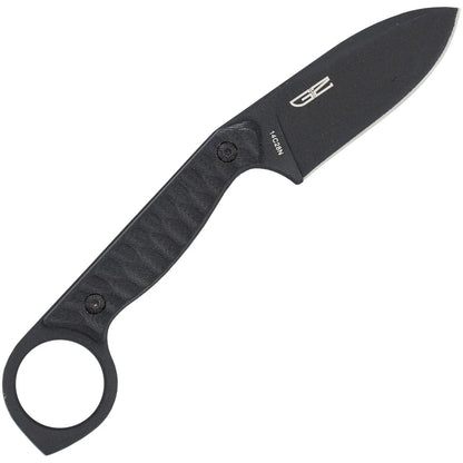 CobraTec Wolfteeth Knife Fixed Blade Black