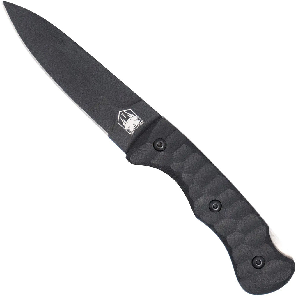 CobraTec G-10 Folding Push Dagger Folding Blade Black