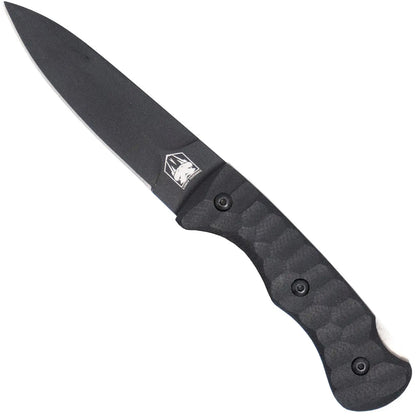 CobraTec G-10 Folding Push Dagger Folding Blade Black