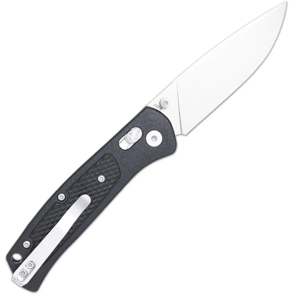 CobraTec EDC Scout Grivory Bar Lock Knife Folding Blade Black