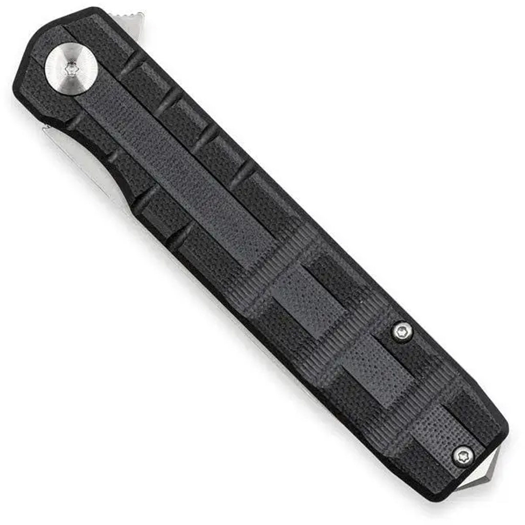 CobraTec Large Kuzio Drop Folder Knife Folding Blade Black
