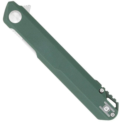 CobraTec Monarch G-10 Folder Knife Folding Blade Green