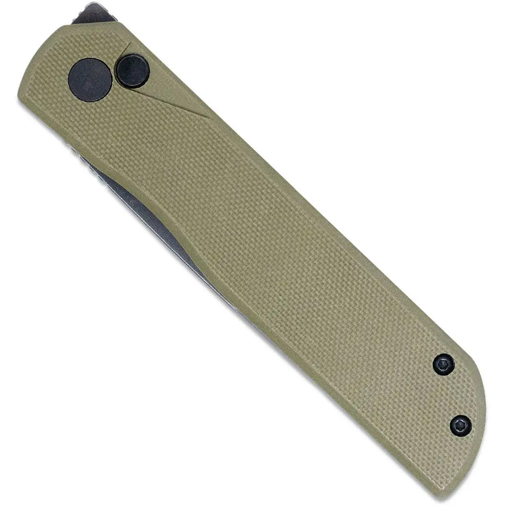 CobraTec Prowler G-10 BLock Tanto Bld Serr Knife Folding Blade OD Green
