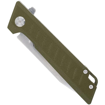CobraTec Riptide Folder Knife Folding Blade OD Green