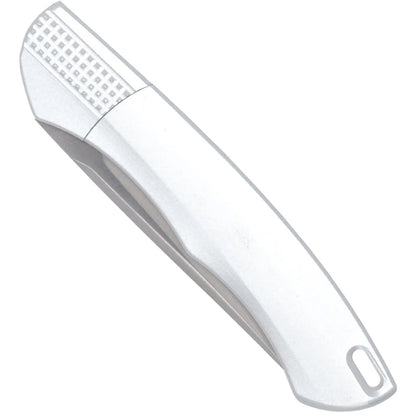 CobraTec Savage Hidden Release Knife Folding Blade Silver