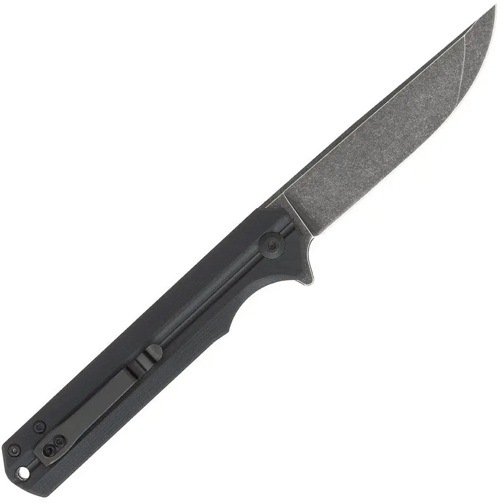 CobraTec Streamline G-10 Folder Knife Folding Blade Black