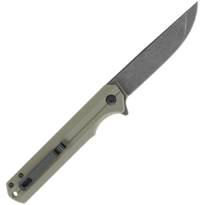CobraTec Streamline G-10 Folder Knife Folding Blade OD Green
