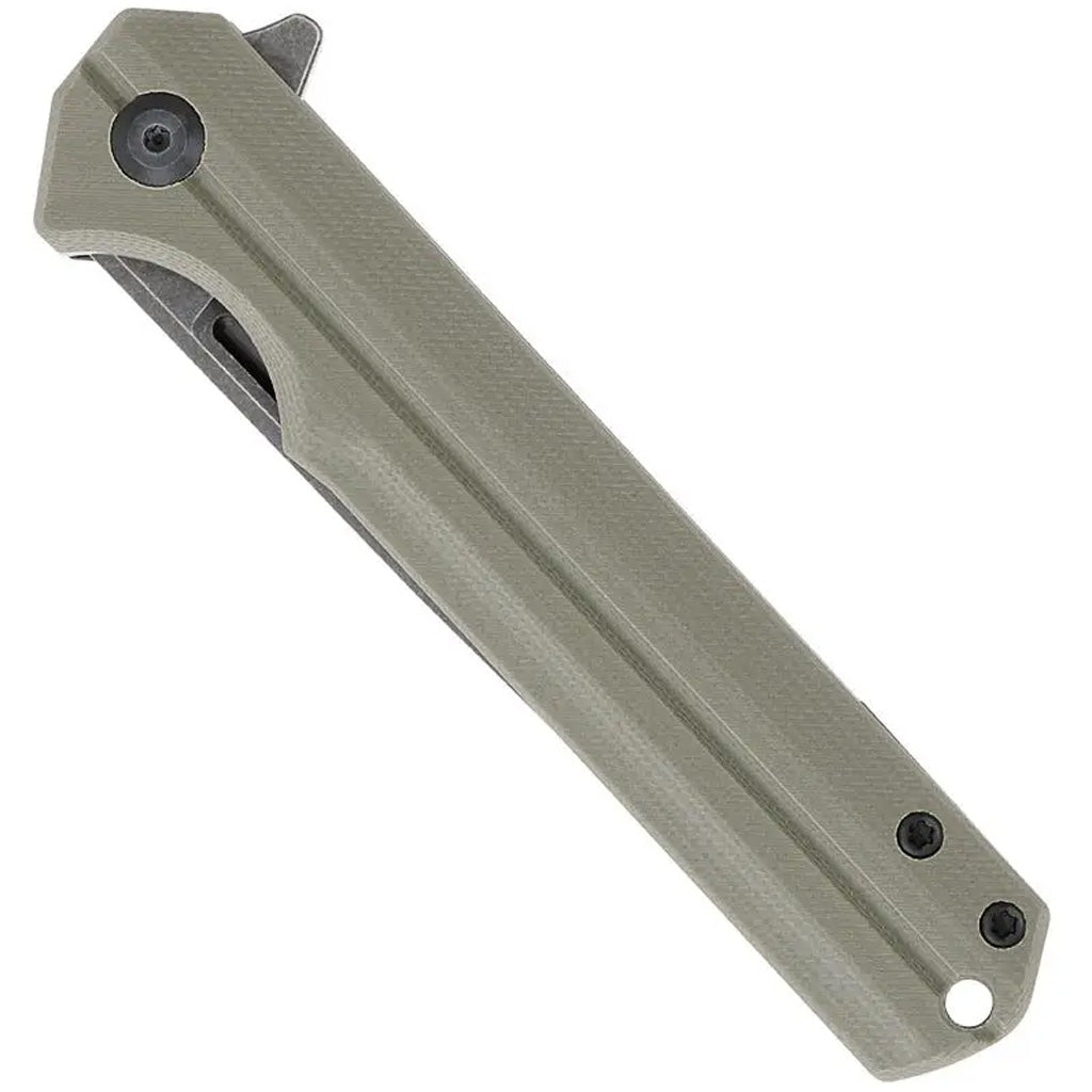 CobraTec Streamline G-10 Folder Knife Folding Blade OD Green