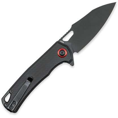 CobraTec Wolverine Liner Lock Drop Knife Folding Blade Black