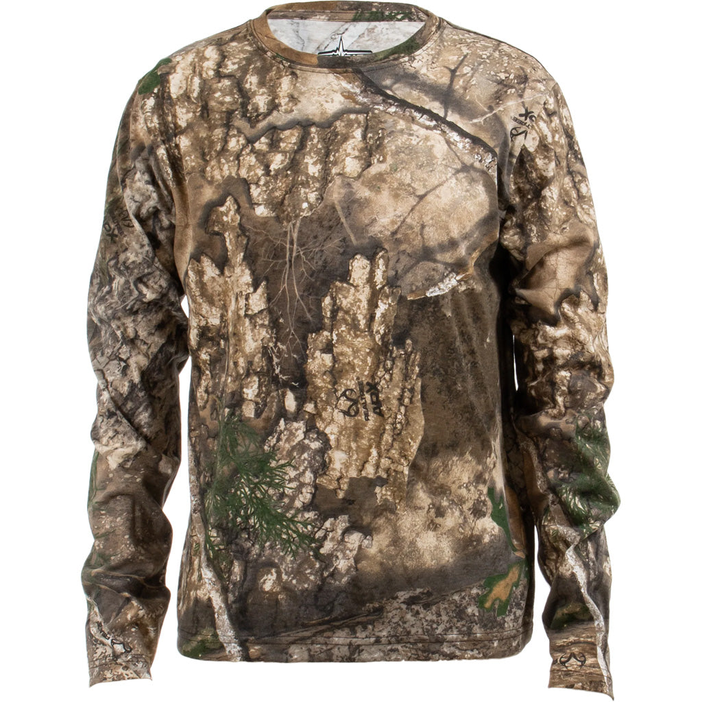 Habit Youth Bear Cave Long Sleeve Tee Realtree APX Youth Large