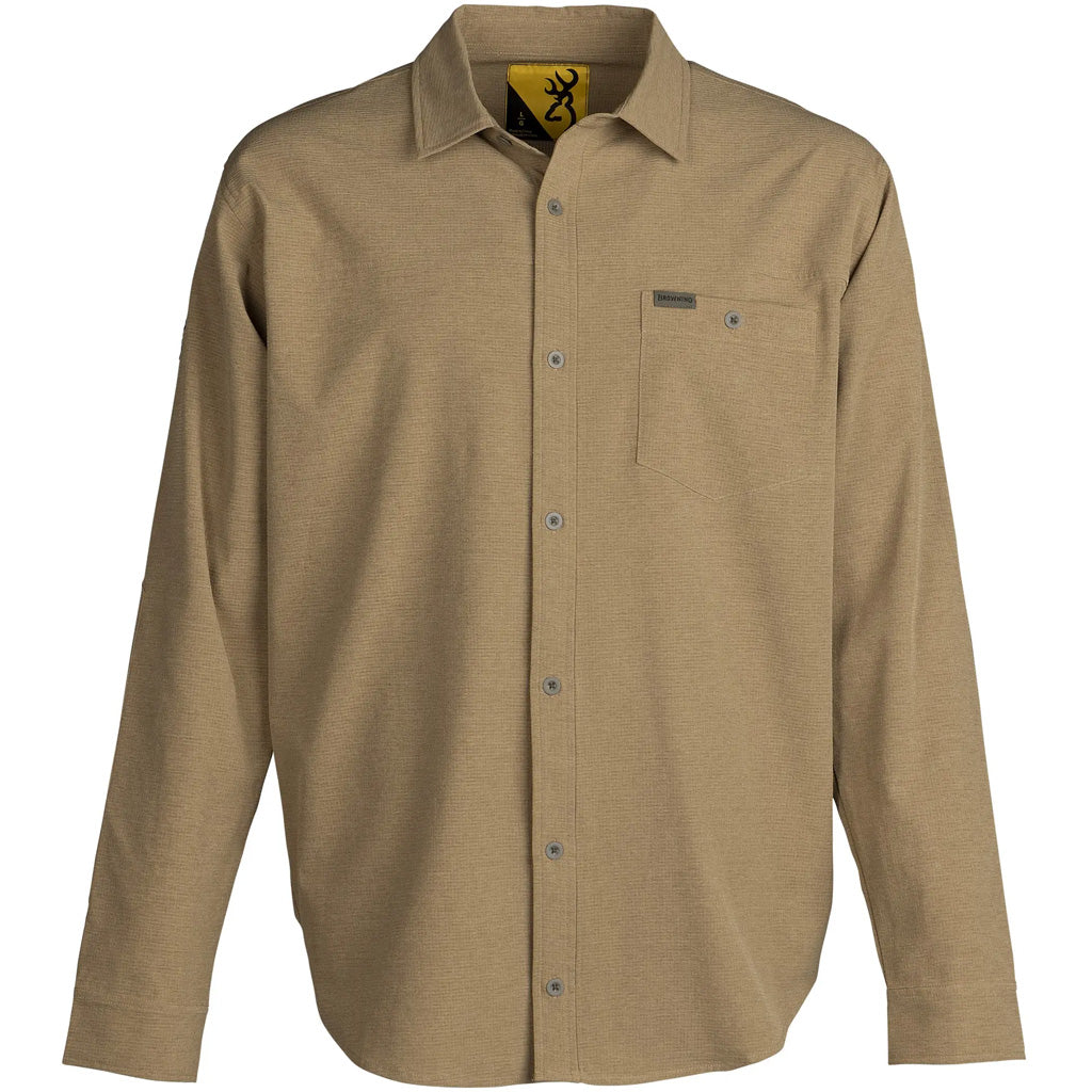 Browning Lightweight Shooting Shirt Tan 2XL