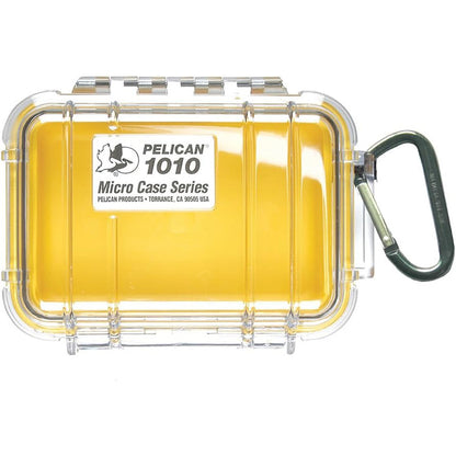 Pelican Waterproof 1010 Micro Case Yellow/Clear