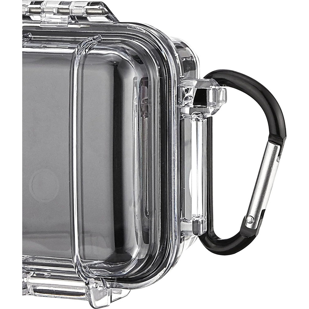 Pelican Waterproof 1030 Micro Case Black/Clear