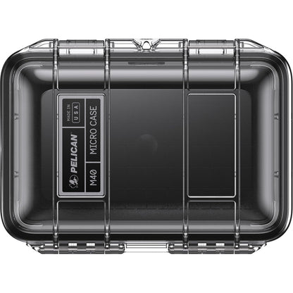 Pelican Waterproof M40 Micro Case Black/Clear