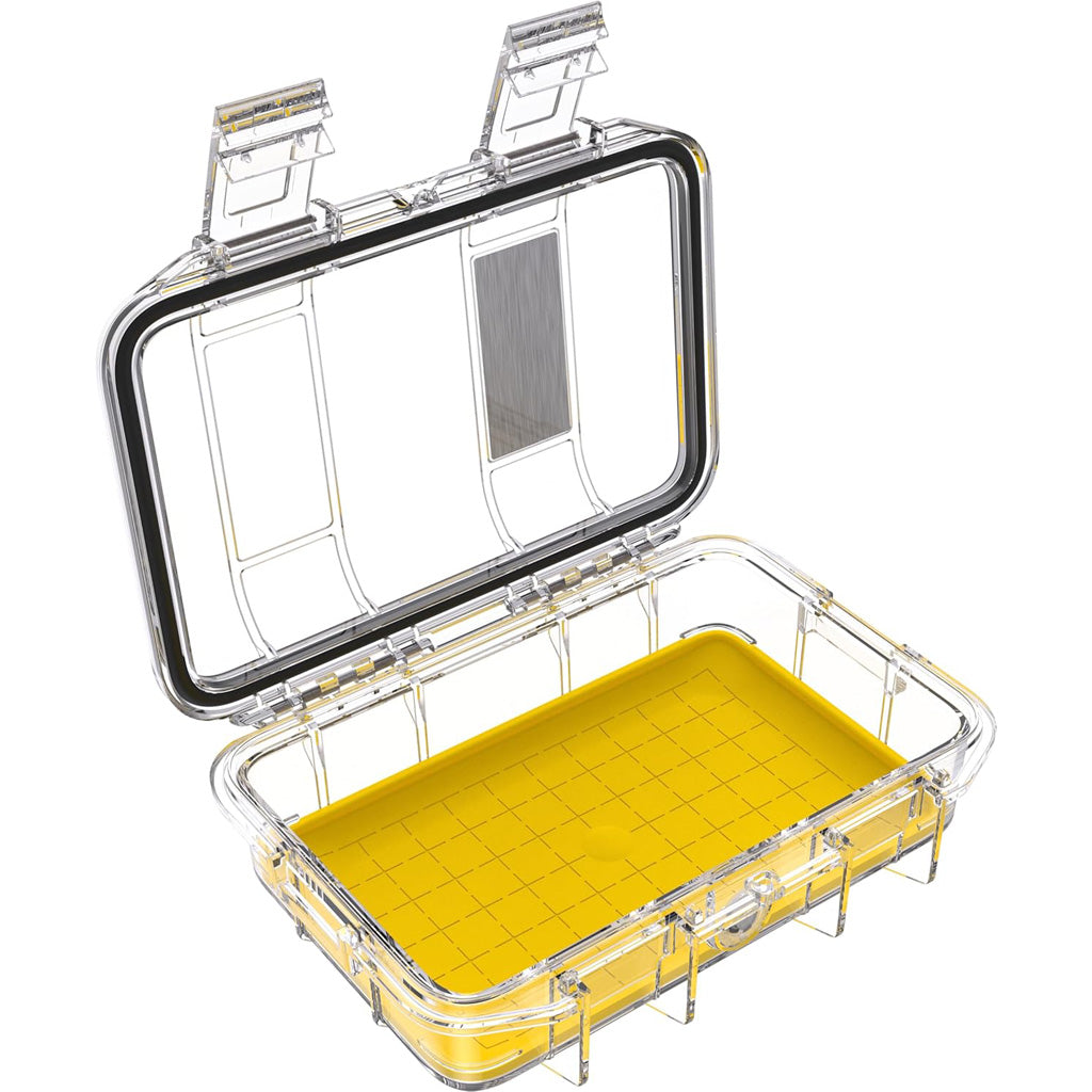 Pelican Waterproof M40 Micro Case Yellow/Clear