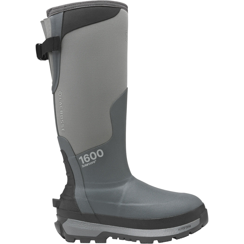 "Lacrosse Women's Alphaburly Aero 15"" Boots Dark Shadow 1600G 8"