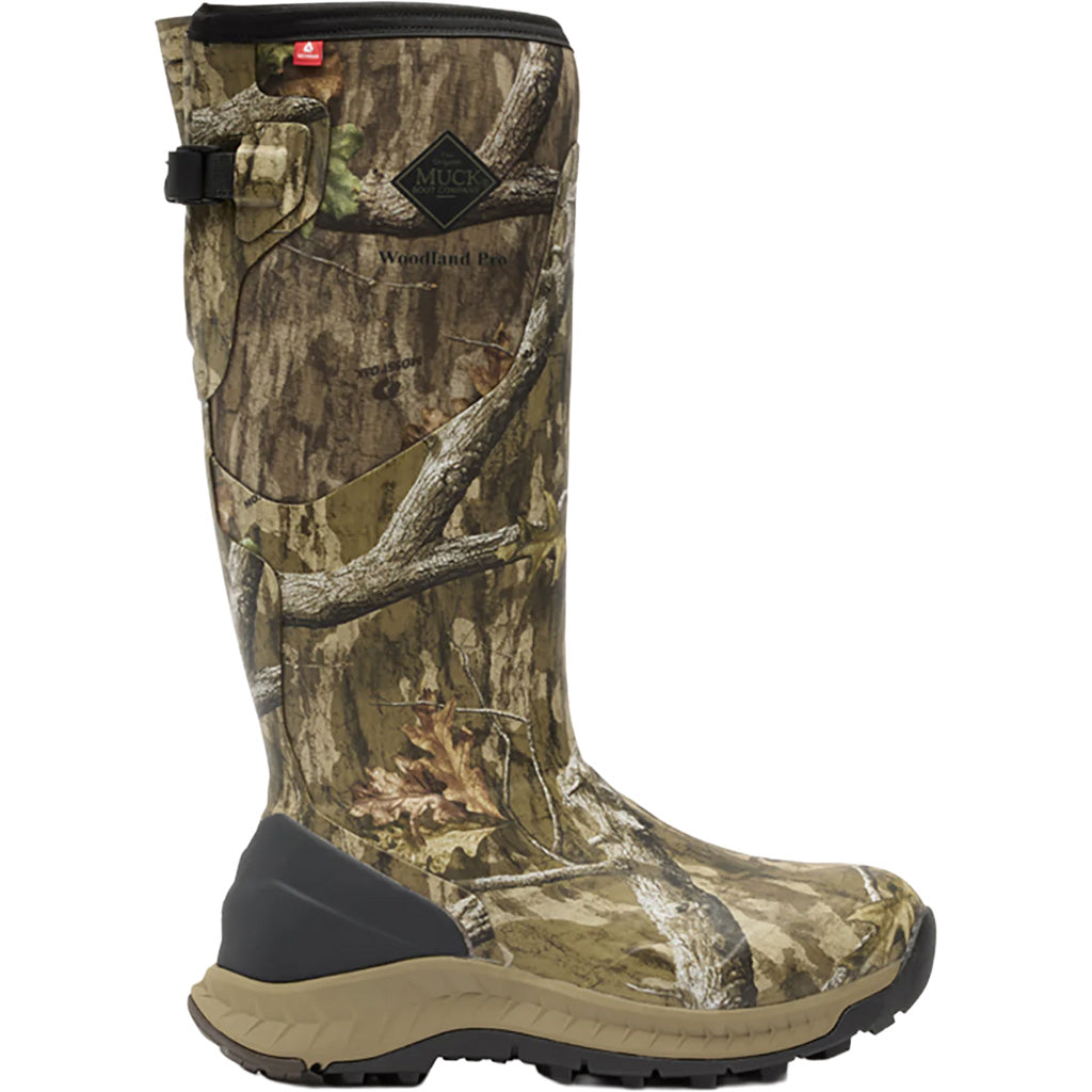"Muck Men's Woodland Pro 16"" Primaloft Boot MO Country Roots/Covert Green 400G 12"