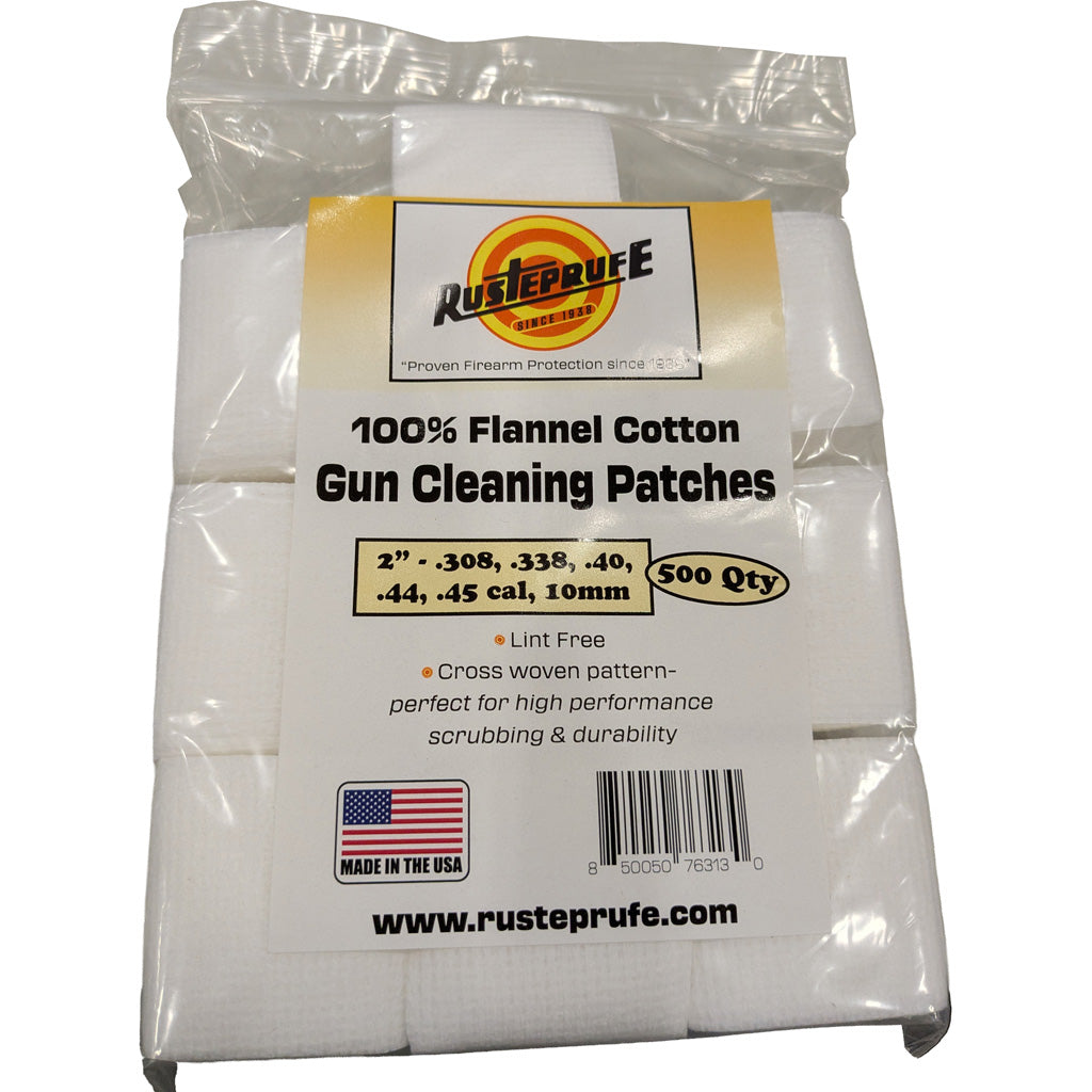 "Rusteprufe 2"" Flannel Cotton Cross Woven Patches 500ct"
