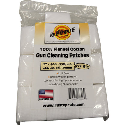 "Rusteprufe 2"" Flannel Cotton Cross Woven Patches 500ct"