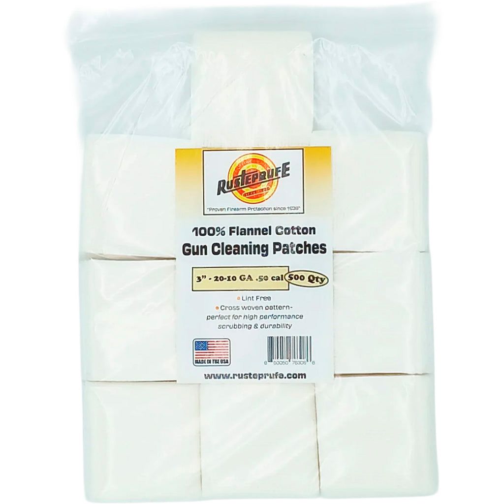 "Rusteprufe 3"" Flannel Cotton Cross Woven Patches 500ct"