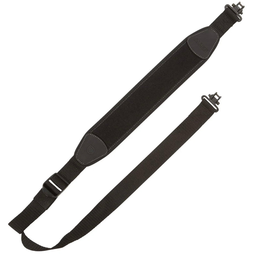 Allen Cascade Neoprene Gun Sling w/Swivels Black/Realtree Edge