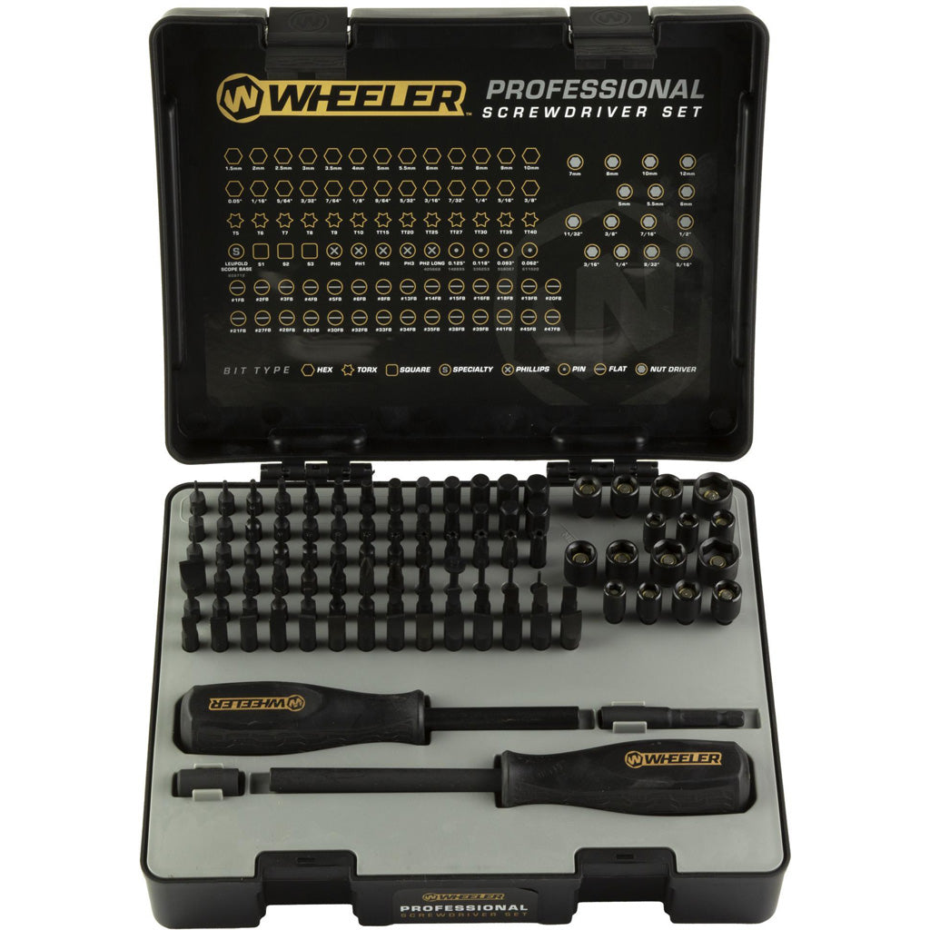 Wheeler Professional Screwdriver Set 100pc