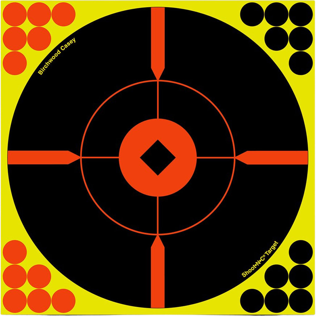 "Birchwood Casey Shoot-N-C Bullseye Target 8"" 50pk"