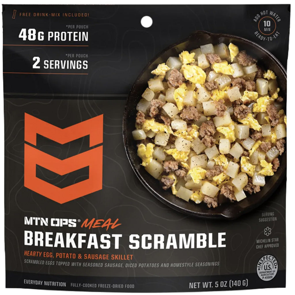 MTN Ops Freeze Dried Meal Skillet Scramble 2pk
