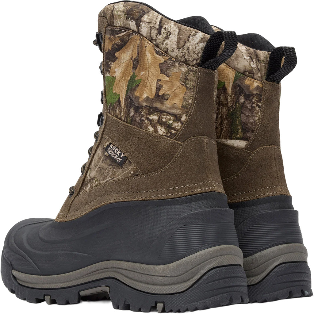 "Rocky Jasper Trac Boot 9"" Realtree APX 2000g Size 13"