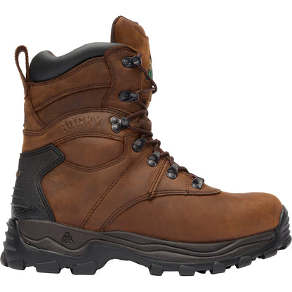 "Rocky Sport Utility Boot 8"" Brown 600g Size 10"