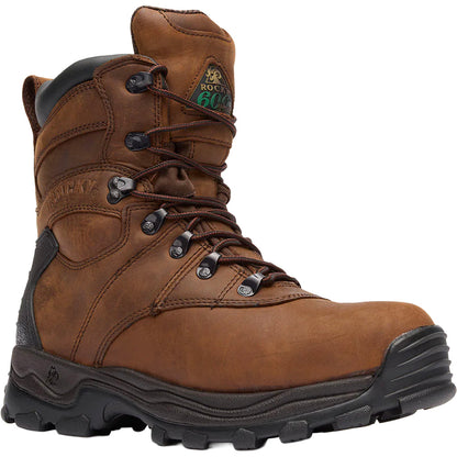 "Rocky Sport Utility Boot 8"" Brown 600g Size 10"