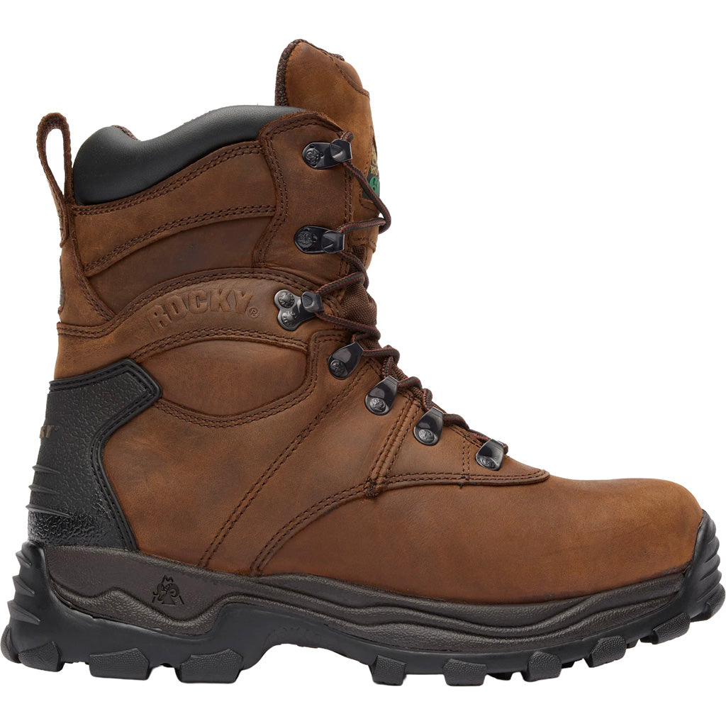 "Rocky Sport Utility Boot 8"" Brown 600g Size 12"