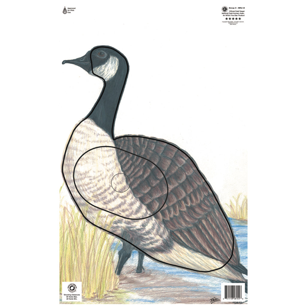 Maple Leaf NFAA Animal Faces Group 3 Goose