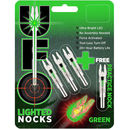 30-06 UFO Lighted Nock   Green .244 3+1 BP