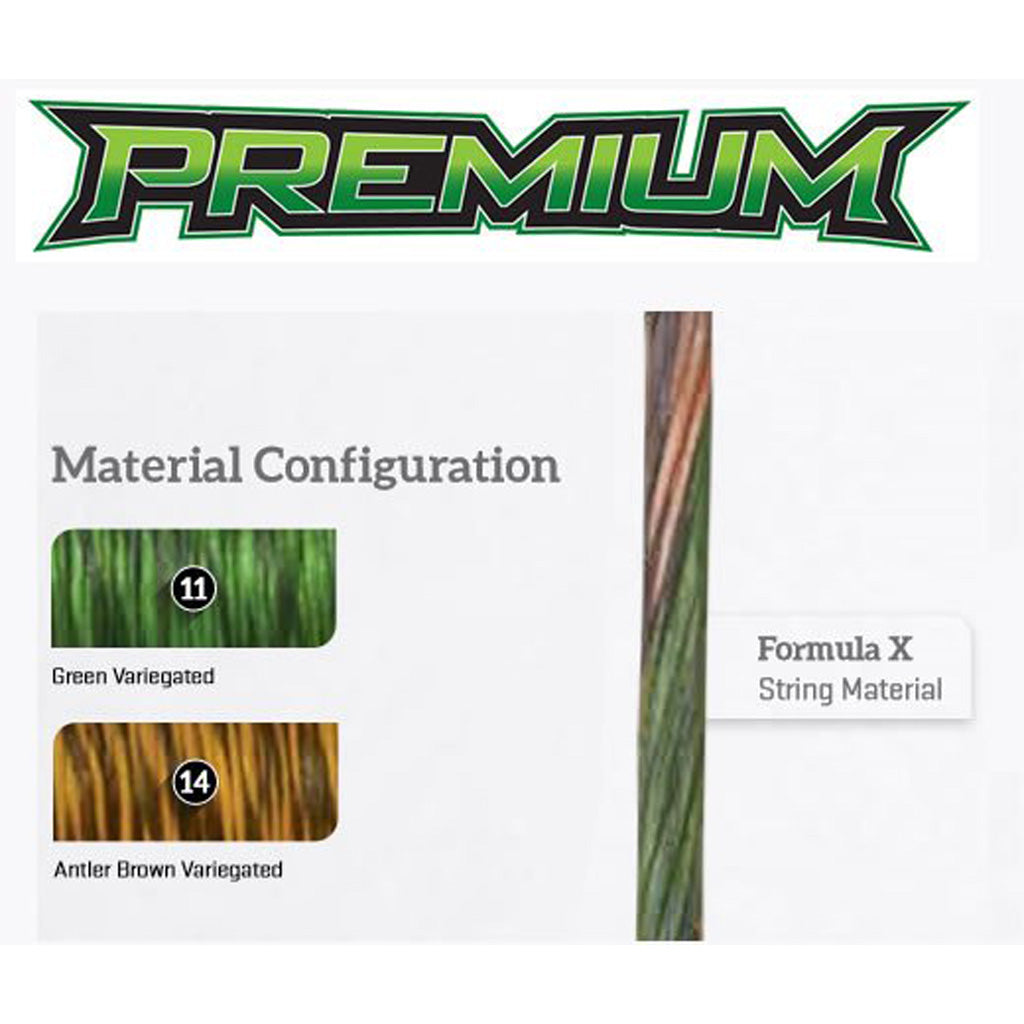 FirstString Premium String Set Green/Brown Hoyt RX-3 #3