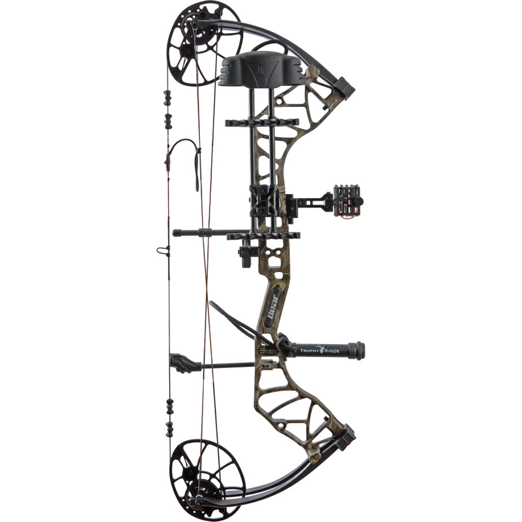 Bear Legit MAXX RTH Bow Package Mossy Oak Roots/Black 10-70 lbs. RH