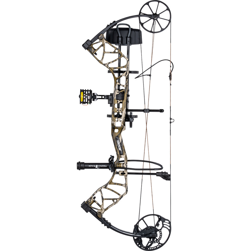 Bear Species XT RTH Bow Package Mossy Oak Bottomland/Black 55-70 lbs RH