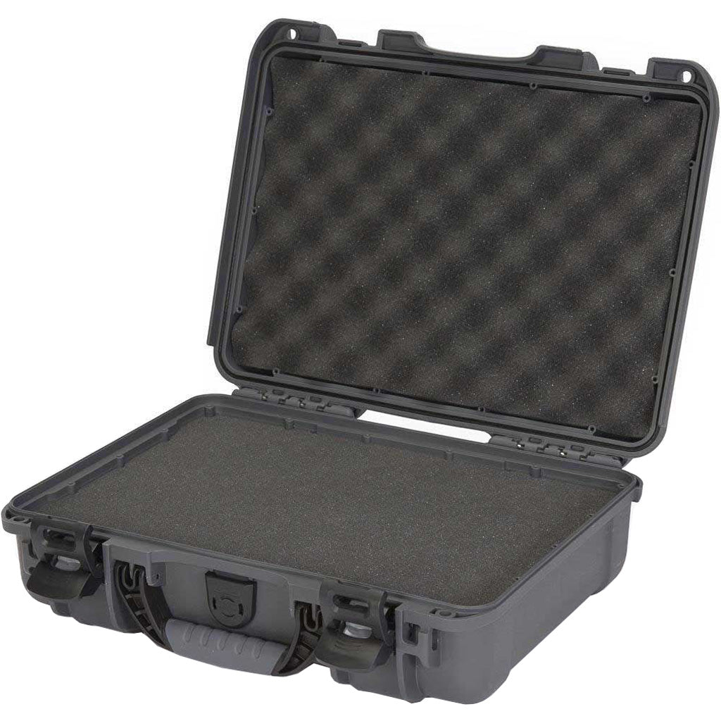 Nanuk Pistol and Accessory Hard Case w/Foam Graphite 13.2 in. x 9.2 in. x 3.8 in.