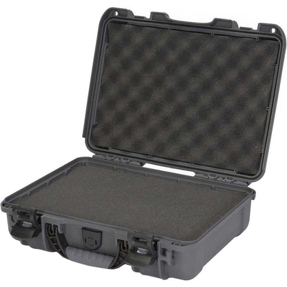 Nanuk Pistol and Accessory Hard Case w/Foam Graphite 13.2 in. x 9.2 in. x 3.8 in.