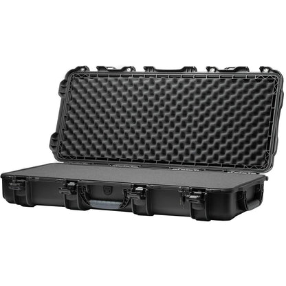 Nanuk Long Gun Hard Case w/Foam Black  36 in. Retractable Wheels and Handle