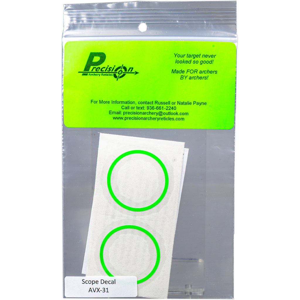 Axcel AVX-31 Scope Ring Mask Reticle Green